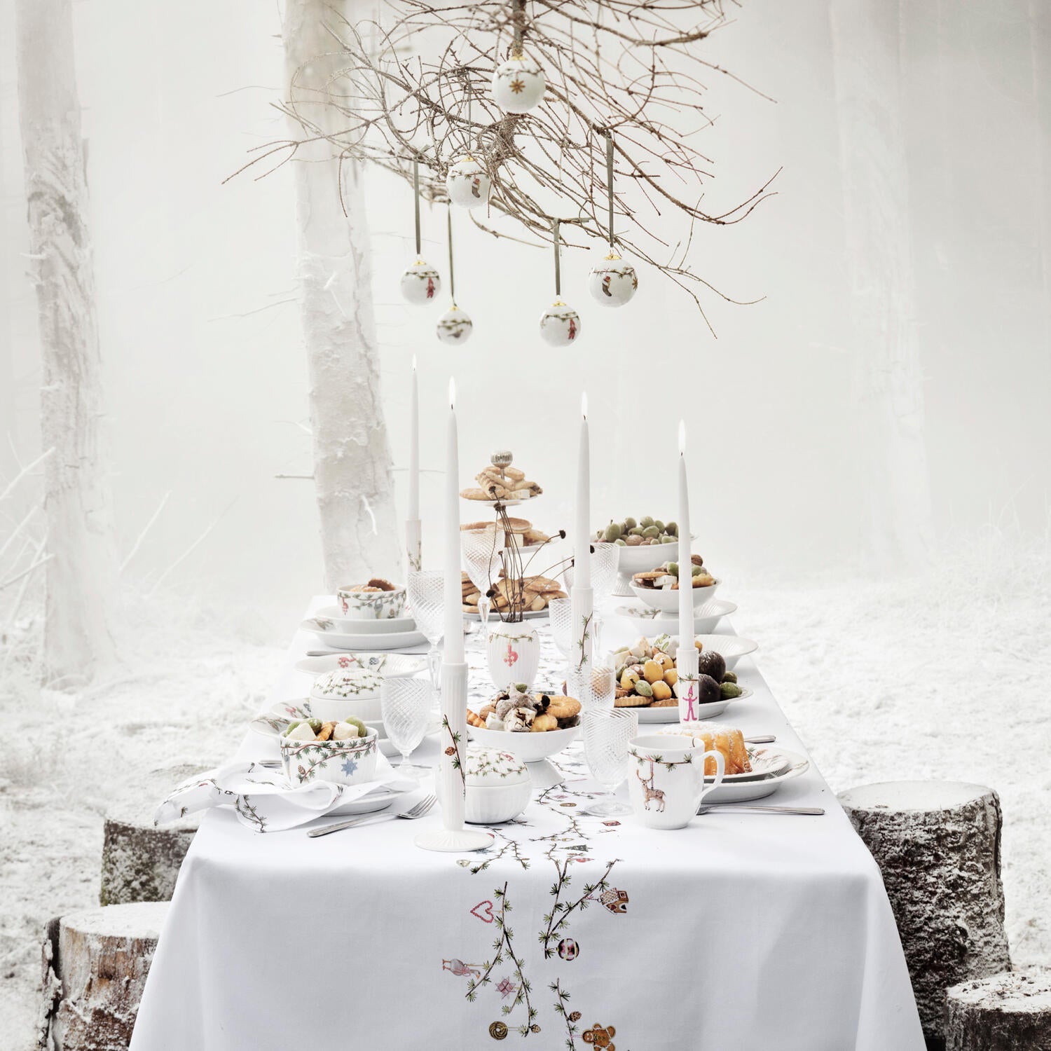 Hammershøi Christmas borddug - Christmas deko